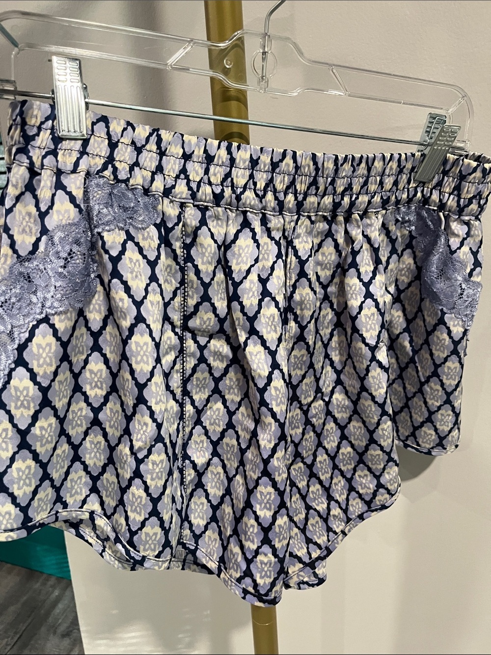 FREE PEOPLE NWT Midnight Muse Printed Set / Blue Combo - Picture 8 of 10